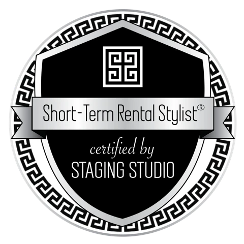 Short term rental stylist Certification staging studio medal